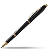 Cross Century II Classic Black & Gold Rollerball Pen - Professional Pen for Everyday Use - Smooth...