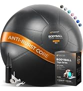 MANTRA SPORTS Exercise Ball – Yoga Ball for Pilates & Fitness - Birthing for Pregnancy, Stability...