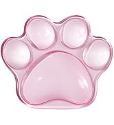 Gel Mouse Wrist Rest, Clear Mouse Wrist Support Pad Ergonomic Cat Paw Wrist Cushion for Mouse, Tr...