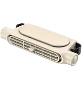 Shkalacar Car Fan Seat Cooling Fan, USB Car Headrest Fan 3 Wind Speeds USB-Powered, Front Rear Se...