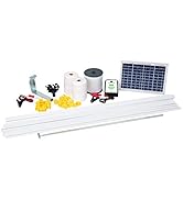 Hooyman Hot Zone Food Plot Electric Fence Solar Powered with Dual Perimeter Setup, 1/2 Acre Cover...