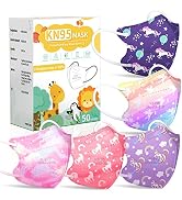 FENFEN Kids KN95 Face Mask Disposable - Kid Unicorn, Children Small Size Age 4-12 5 Layer Protect...