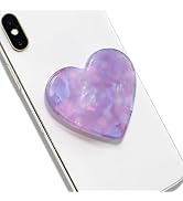 GRIPONG Heart-Shaped Mermaid Acrylic Phone Grip - Fun and Expandable Accessory for enhanced Smart...