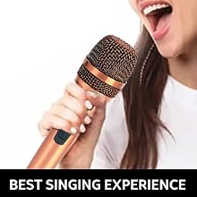 microphone for singing, wired microphone, dynamic microphone, mic, singing microphone