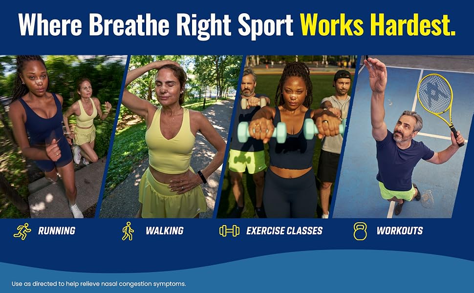 Breathe Right Sport Works Hardest