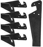 KALLORY 5 Pcs Foldable V Shape Phone Stands Cell Phone Holder Compatible with Smartphones and Tab...