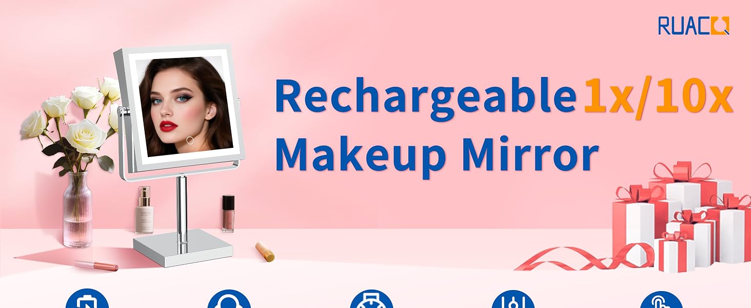 make up mirror with lighting