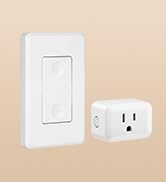DEWENWILS Remote Control Outlet Plug, 15A/1875W Wireless Light Switch | 1 Remote & 1 Outlet, 100F...