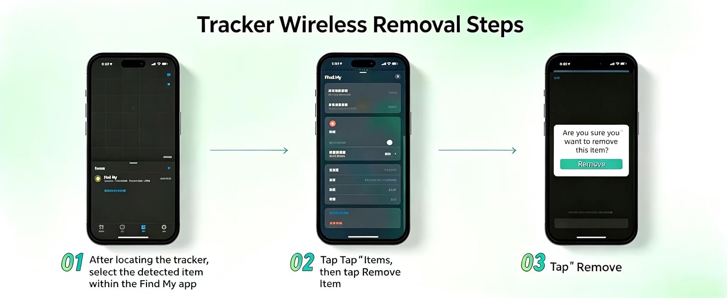 Tracker Wireless Removal Steps