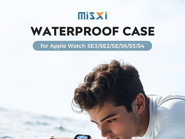 Waterproof Case for Apple Watch SE3/SE2/SE/S6/S5/S4 -P1