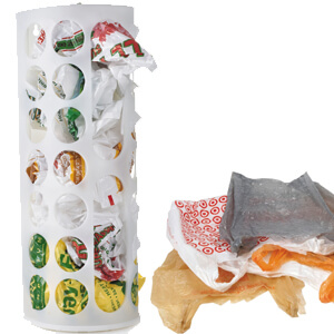 grocery bags dispenser neat organized