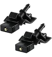 WZP 2PCS Front Windshield Washer Nozzles, Windshield Washer Nozzles Kit, Compatible with T0y0ta C...