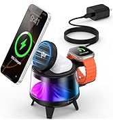 UZLNL 3 in 1 Wireless Charging Station for MagSafe Charger & Apple Watch Charger,Qi2 15W Magnetic...