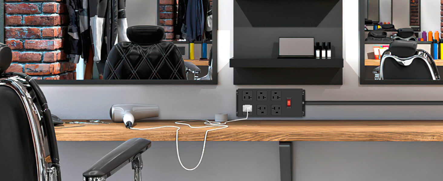 Heavy Duty 20 Amp Power Strip