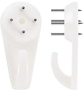 COVITKAN 50 PCS Picture Hangers Hanging Kit, Heavy Duty Hooks for Stucco/Concrete/Hard Walls With...