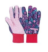 JUMPHIGH 4 Pairs Garden Gloves for Women, Floral Gardening Gloves Ladies Soft Breathable Yard Wor...