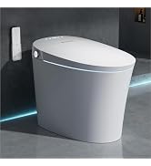 SR SUN RISE One Piece Smart Toilet with Bidet Built-in All in One Intelligent Electric Toilet wit...