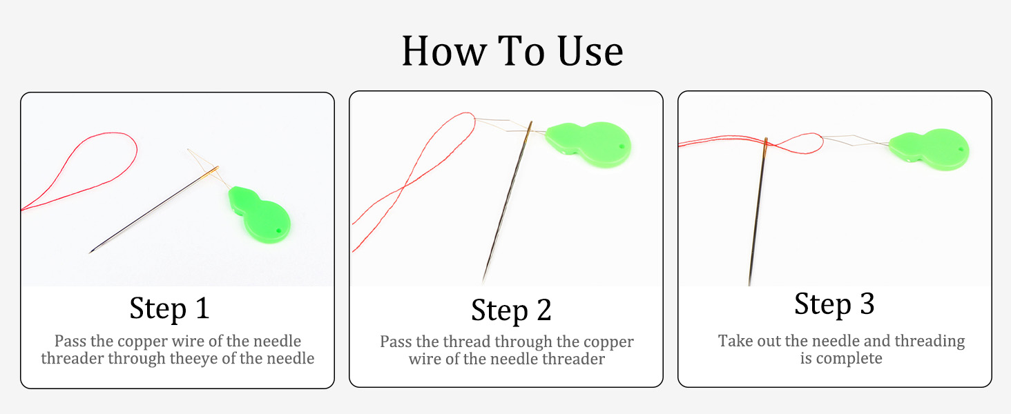 needle threader for sewing machine