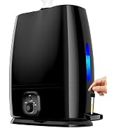 Everlasting Comfort 6L Humidifiers for Bedroom, Quiet 50HR Runtime No-Filter Supersized Cool Mist...