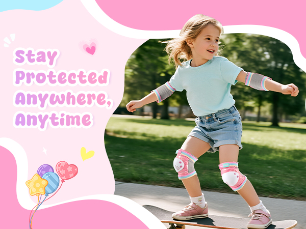 kid knee pads and elbow pads set