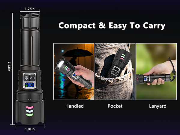 uv flashlight rechargeable