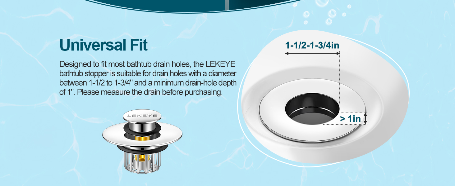 bathtub stopper