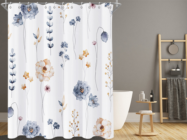 floral shower curtains