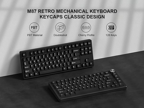 black keycaps