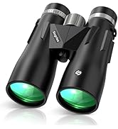 15x52 High Power Binoculars for Adults, HD Bird Watching Binoculars with BAK4 Prism FMC Lens, Wat...