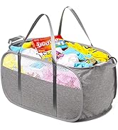 Fenlosi Tear Proof Pop Up Laundry Hampers, with Strong Handles Laundry Hamper, Easy to Carry & Go...