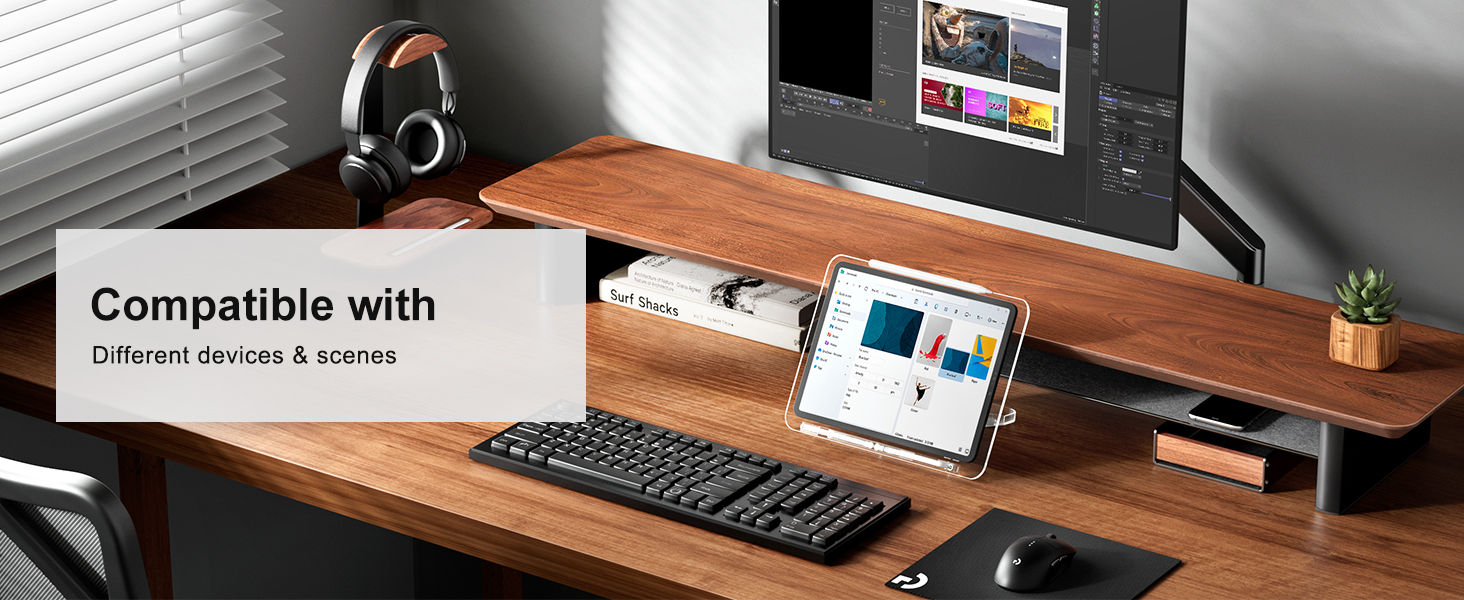 Multi-functional book stand