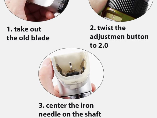 how to replace blades