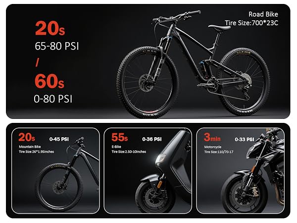 presta valve bike pump