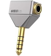 DD ddHiFi DJ44L Audio Adapter 4.4mm Balanced Female to 4.4mm Male L-Shaped Outputs Adapter