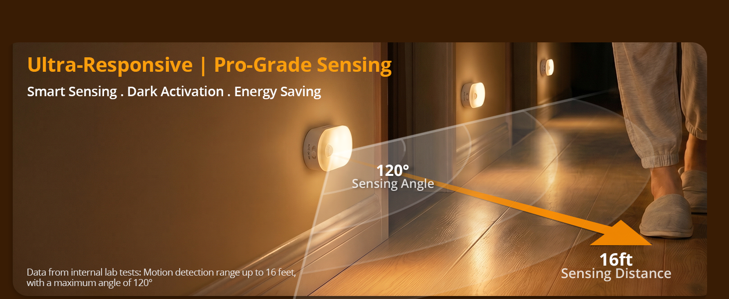 hallway night light with motion sensor