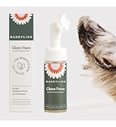 Dandylion Clean Paws | No-Rinse Dog Paw Cleaner & Dog Paw Washer | Gentle, Fragrance-Free, pH Bal...