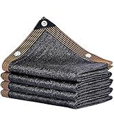 winemana 40% Black Shade Cloth, 6.6 x 10 FT Mesh Tarp with Grommets, Garden Sunblock Shade Cloth ...