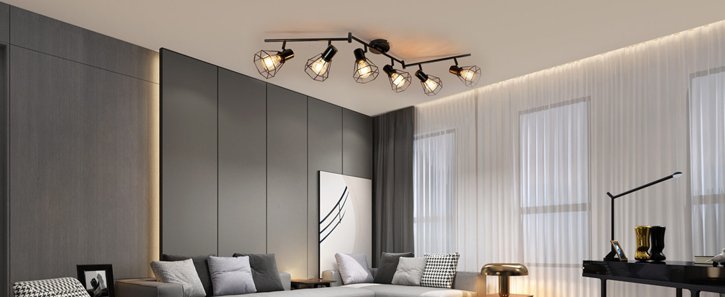 6-light track lighting