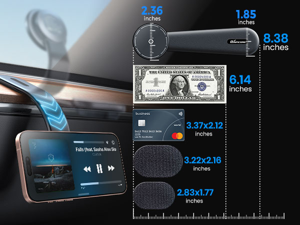 265 MagSafe car phone mount