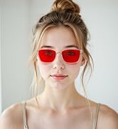 blue and red light glasses women