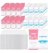 Moist Towelettes, Disposable Pre Moistened Towels Individually Wrapped, Soft Portable Face & Body...