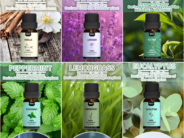 essential oils for diffusers for home
