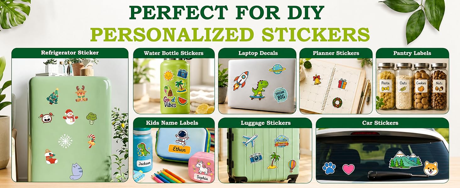 glossy sticker paper