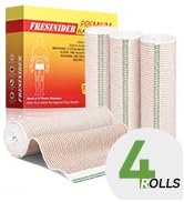 FRESINIDER Premium Elastic Bandage Wrap, 4 Pack 6" Cotton Latex Free Compression Bandage Wrap wit...