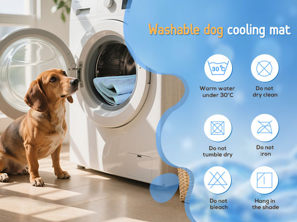 Cooling mat for dog works great for household pets including cats and rabbits