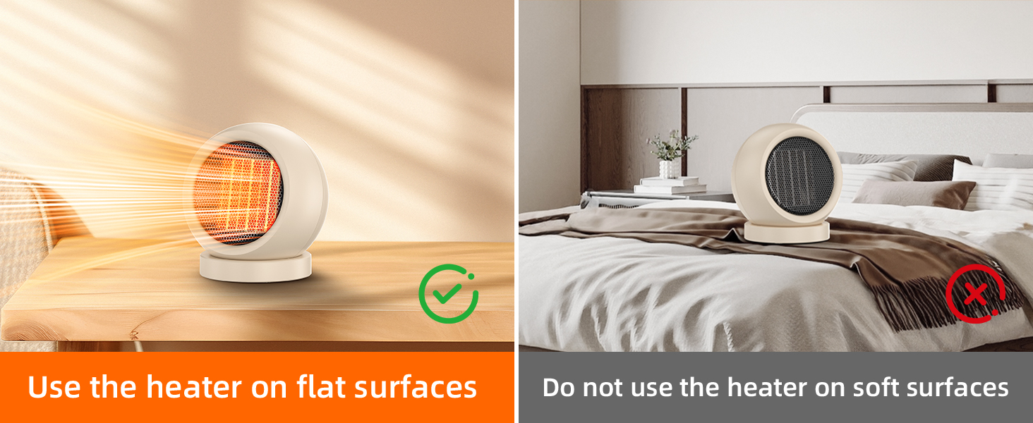 use on flat surface