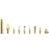 Imdinnogo 3D Printing Accessories Prints Finished Brass Trimming Head: 8Pcs Trimmer Head with 1Pc...