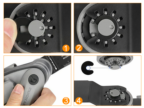 Curved-Edge Oscillating Tool Blade