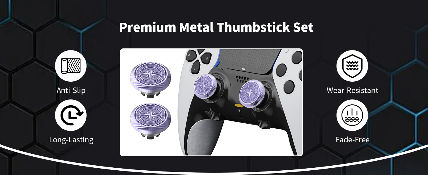 Metal Thumbsticks for PS5 Edge Controller