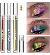Jolilab 3Pcs Liquid Chameleon Eyeshadow Set, Holographic Multichrome Makeup | Three color-shiftin...